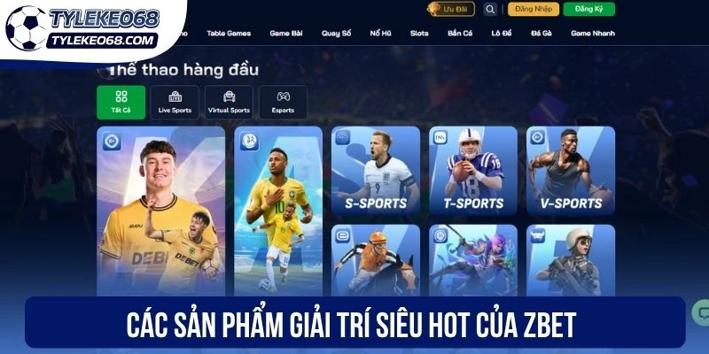Các dòng kèo ngon do Zbet cung cấp