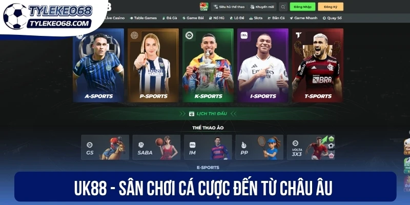 UK88 - Sân chơi cá cược đến từ châu Âu