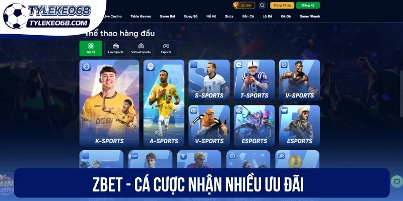 Zbet - Cá cược nhận nhiều ưu đãi 