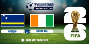 tỷ lệ kèo Curacao vs Bờ Biển Ngà - Bảng E World Cup 03h00 26/06/206